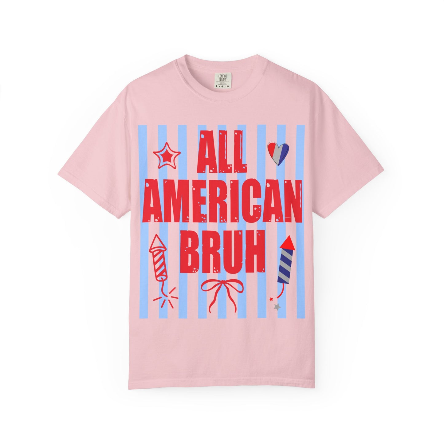 All American Bruh T-Shirt – Patriotic 4th of July Graphic Tee
