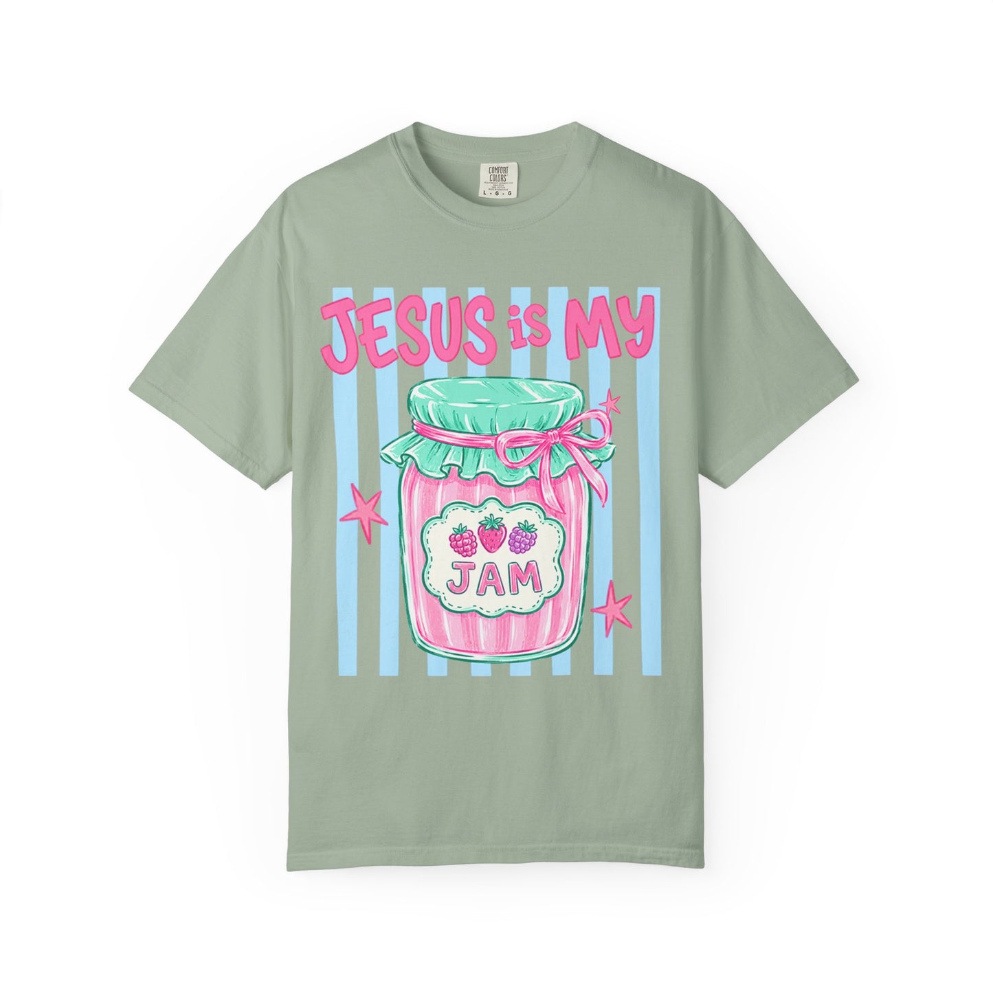 Jesus Is My Jam T-Shirt — Cute Pastel Christian Graphic Tee