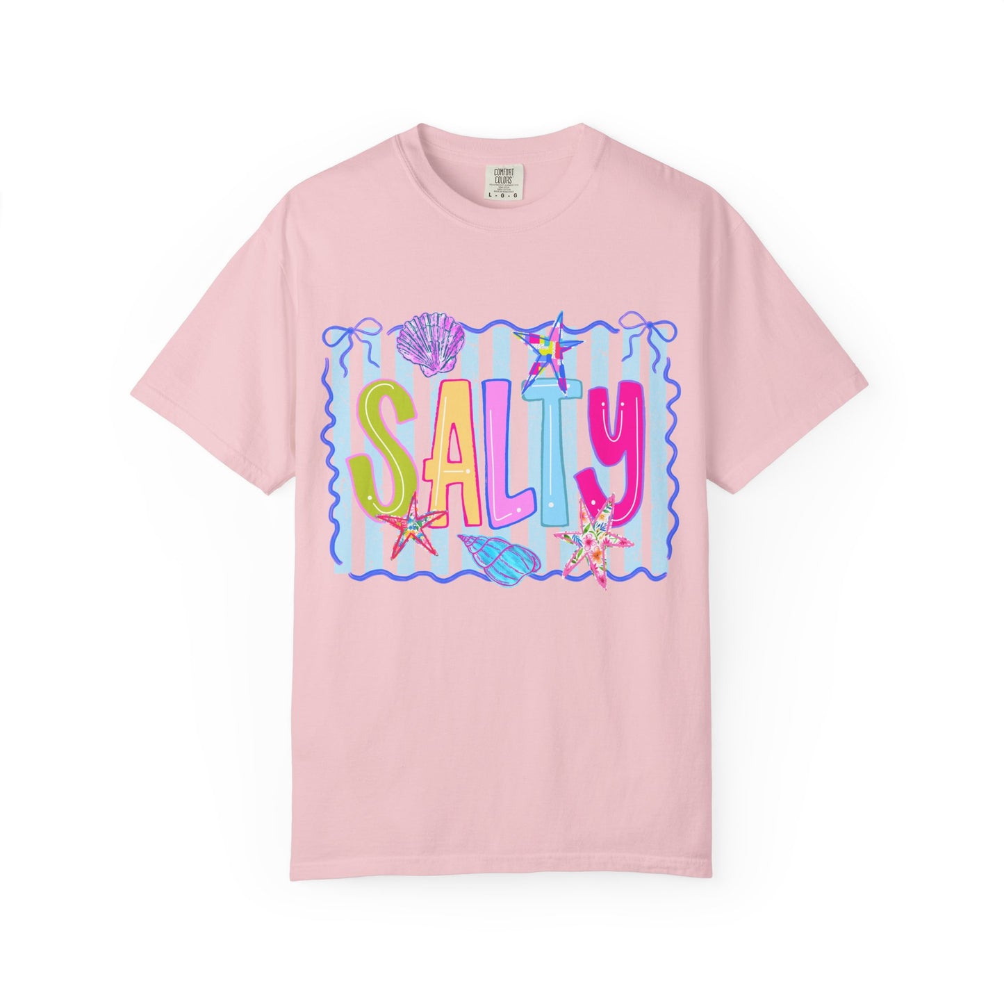 Sally Seashells T-Shirt — Colorful Tropical Name Tee