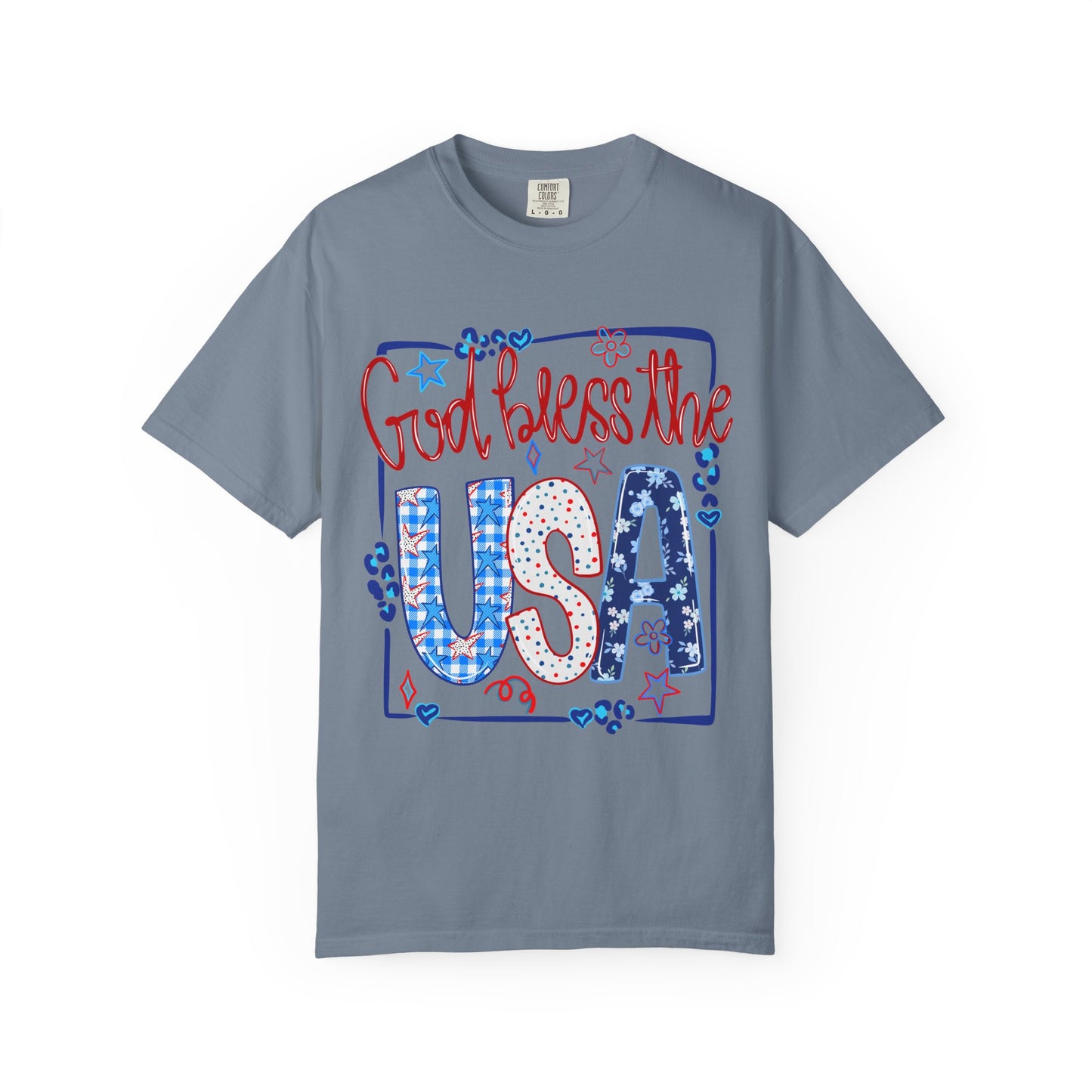 God Bless the USA T-Shirt – Patriotic 4th of July Tee