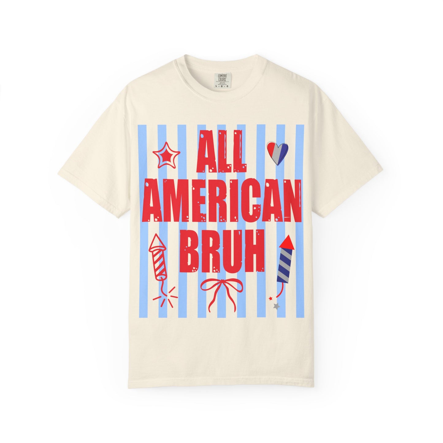 All American Bruh T-Shirt – Patriotic 4th of July Graphic Tee
