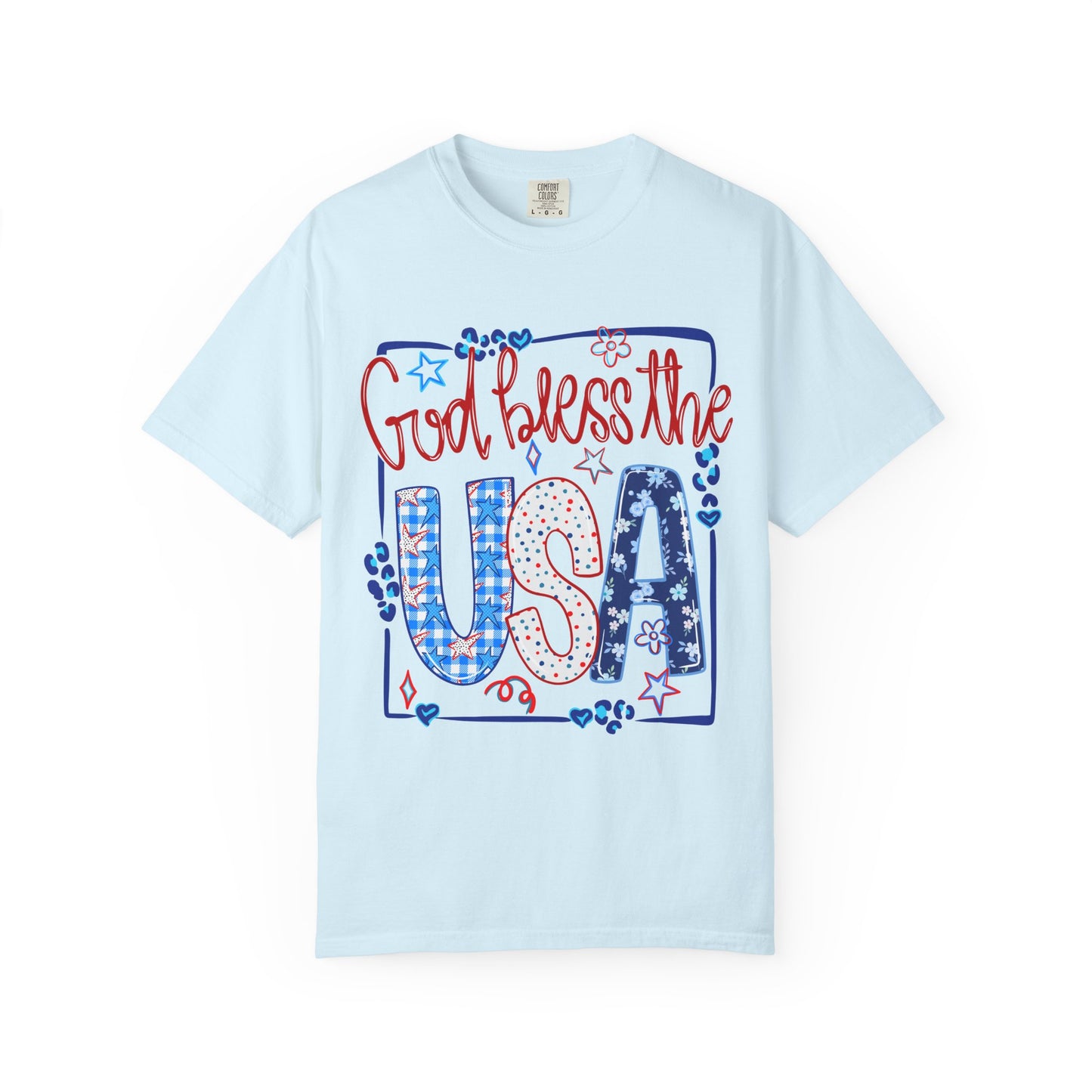 God Bless the USA T-Shirt – Patriotic 4th of July Tee