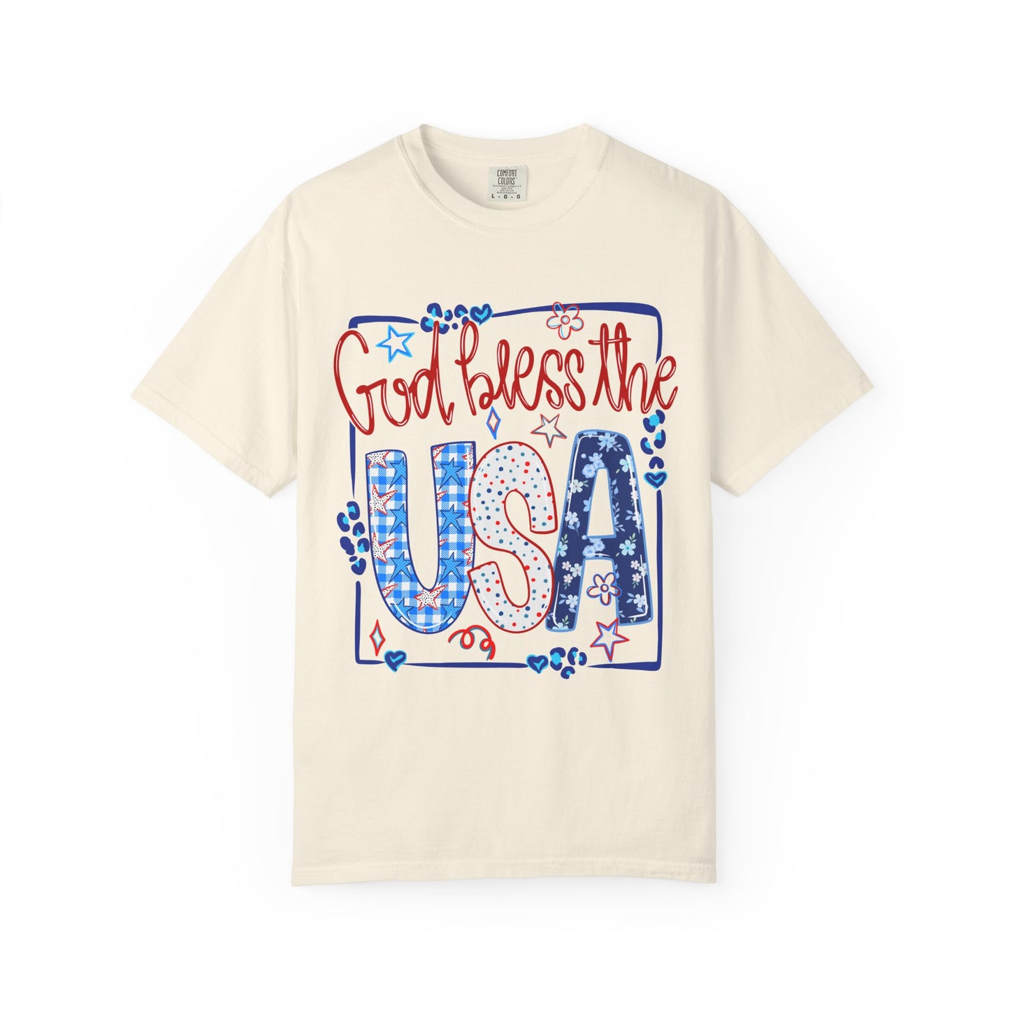 God Bless the USA T-Shirt – Patriotic 4th of July Tee