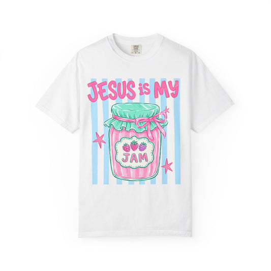 Jesus Is My Jam T-Shirt — Cute Pastel Christian Graphic Tee