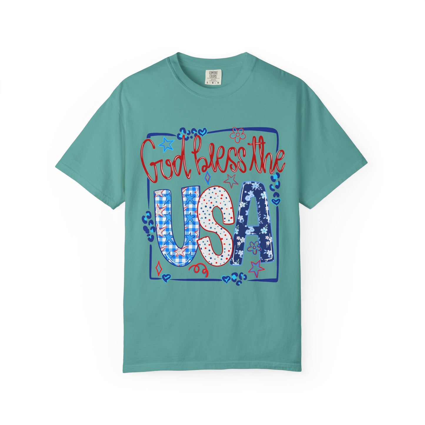 God Bless the USA T-Shirt – Patriotic 4th of July Tee
