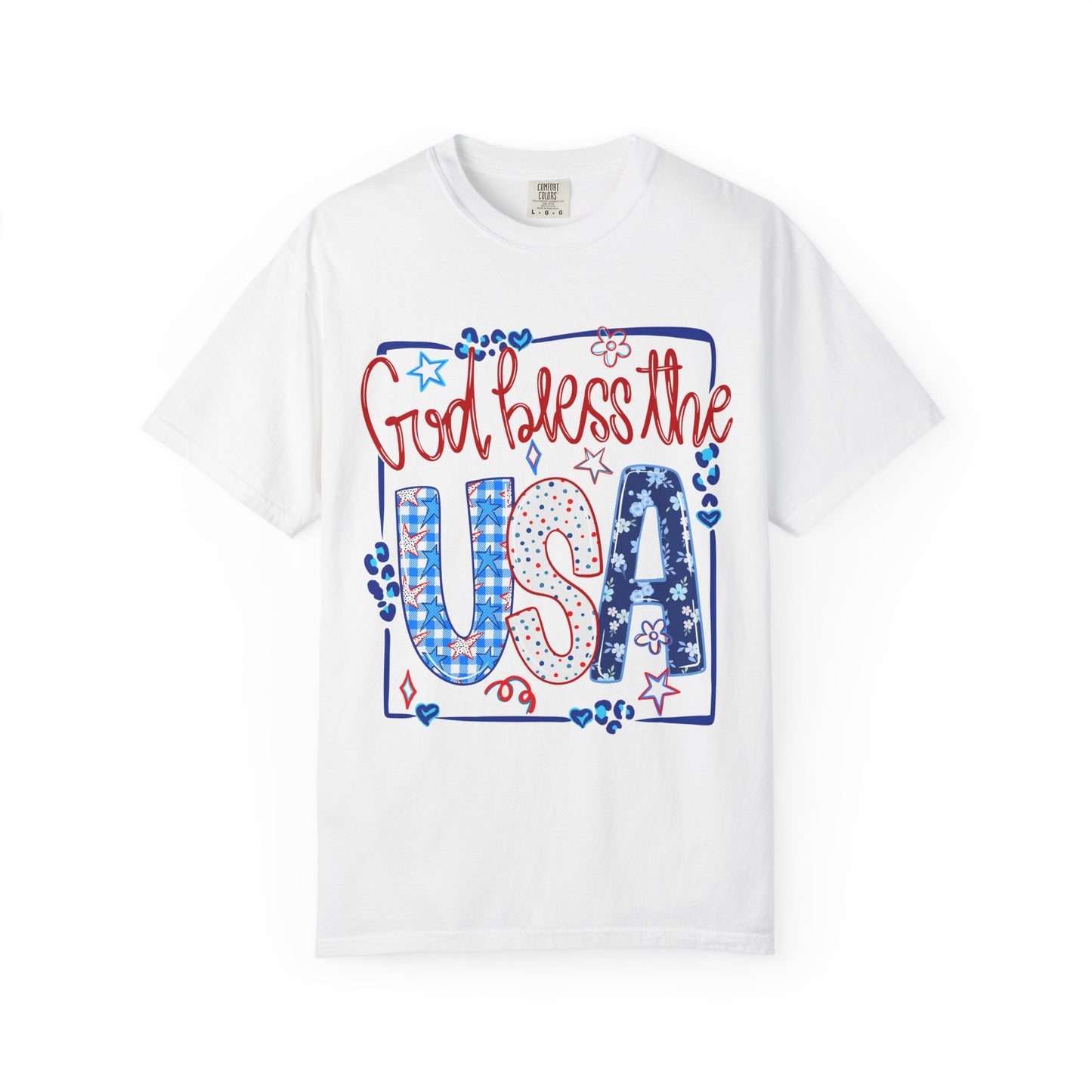 God Bless the USA T-Shirt – Patriotic 4th of July Tee