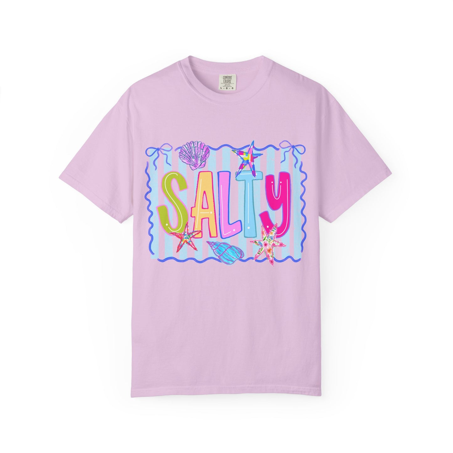 Sally Seashells T-Shirt — Colorful Tropical Name Tee