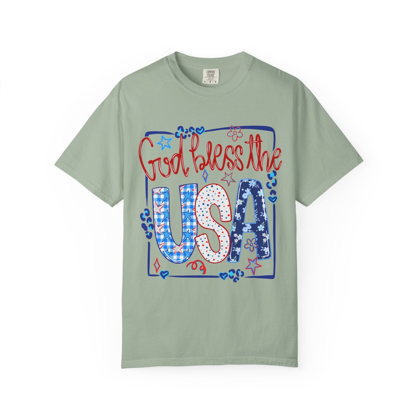 God Bless the USA T-Shirt – Patriotic 4th of July Tee
