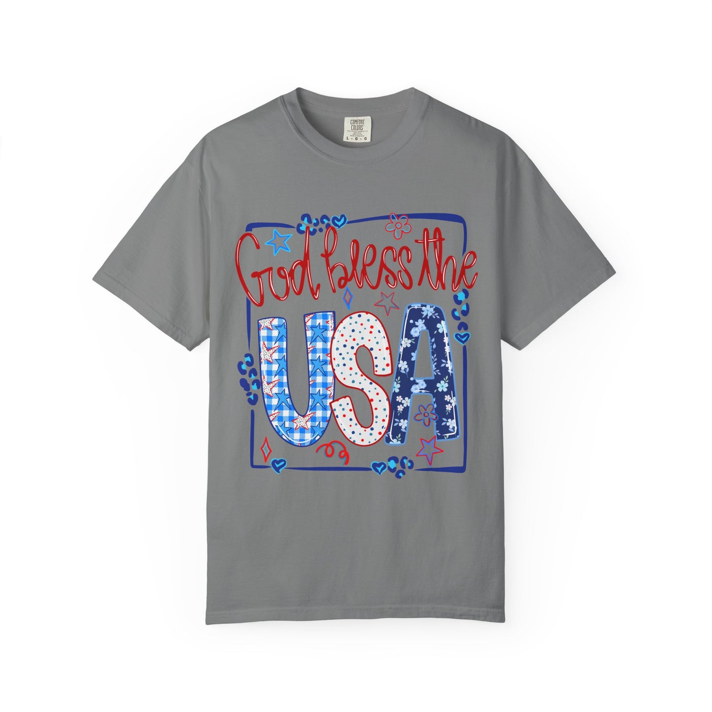 God Bless the USA T-Shirt – Patriotic 4th of July Tee