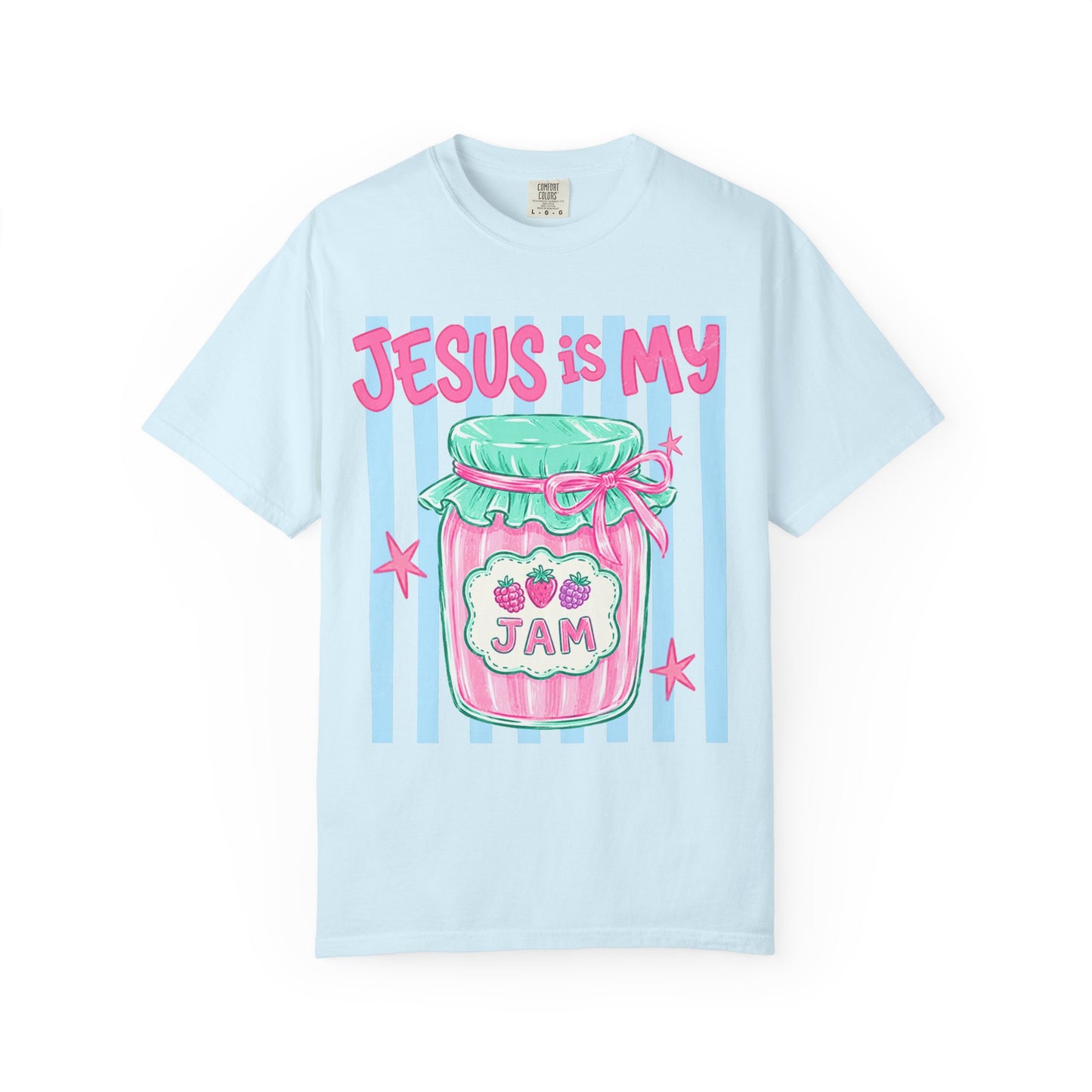 Jesus Is My Jam T-Shirt — Cute Pastel Christian Graphic Tee